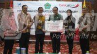 Bank Jatim Pamekasan melalui Pemkab Pamekasan salurkan CSR bagi pelaku UMKM