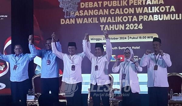 Debat Publik Perdana Calon Wali Kota dan Wakil Wali Kota Prabumulih