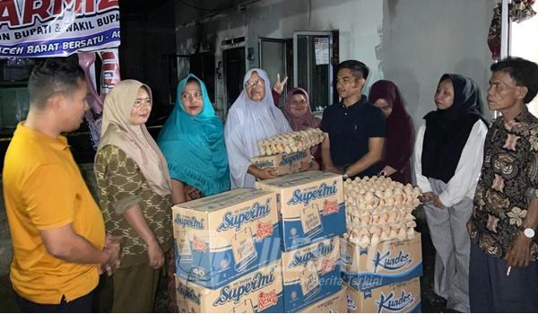 HAKAM-AYI Salurkan Bantuan Masa Panik Dirumah Ibu Umi Kalsum