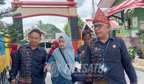 Kepsek SMPN 1 Prabumulih Undang Para Purna bakti Guru