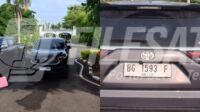 Mobil Dinas yang Di Plat hitamkan