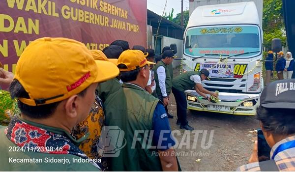 Pendistribusian logistik kebutuhan Pilkada 2024 untuk wilayah Sidoarjo