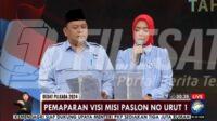 Penyampaian Visi Misi Paslon 01 dalam Debat Publik Cabup-Cawabup Karawang 2024 Penyampaian Visi Misi Paslon 01 dalam Debat Publik Cabup-Cawabup Karawang 2024