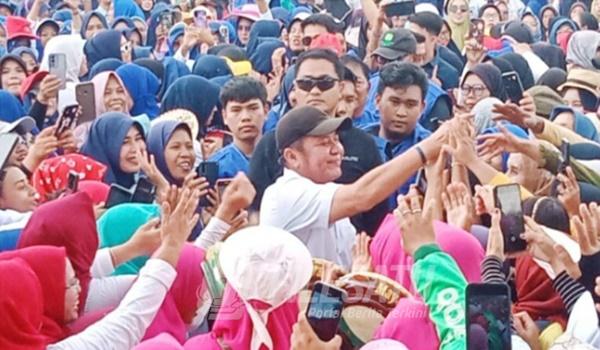 Senam Sehat Gembira Bertemu Bersama HDCU Di Taman Kota Baturaja