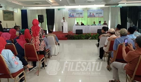 Silaturahmi dan dukungan yang digelar Aktivis, Komunitas dan Pensiunan