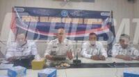 Konferensi Pers yang digelar BNNK Karawang