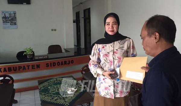 LSM GAS Akhirnya Resmi Lapor Ke Komisi C DPRD Kabupaten Sidoarjo