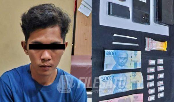 Mahasiswa Pengedar Narkoba dengan 12 Paket Sabu