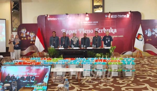 Rapat Pleno terbuka Rekapitulasi Perhitungan Suara Pilkada 2024