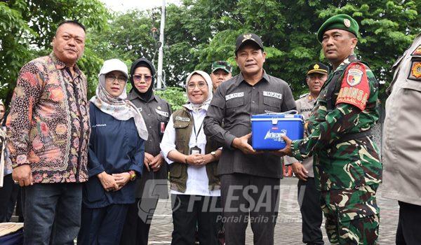 Pemprov Jatim Bersama Pemkab Sidoarjo Pantau Dan Lindungi Kesehatan Hewan Ternak di Sidoarjo