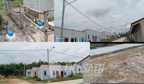 Perumahan Ritta yang tak layak huni