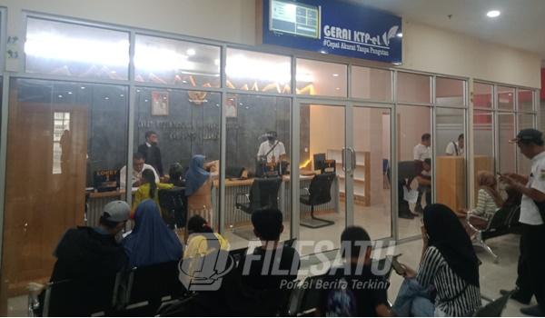 Gerai KTPel di Mall Cikampek