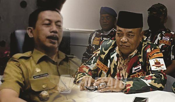 Ketua LMP Mada jabar H. Awandi Siroj Suwandi. bersama Wawan Setiawan