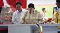 Presiden RI Prabowo Subianto saat resmikan 17 Stadion di Sidoarjo Presiden RI Prabowo Subianto saat resmikan 17 Stadion di Sidoarjo