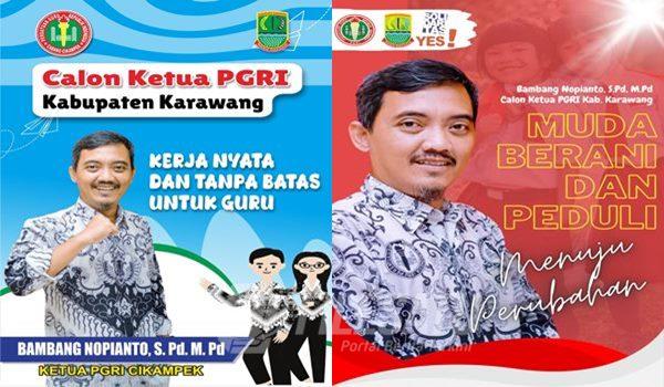 Calon Ketua PGRI Karawang Babang Novianto