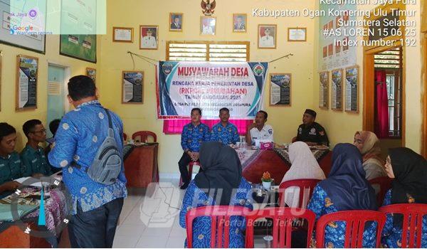 Musdes RKPDes dan DU-RKPDes 2026 Desa Peracak Jaya