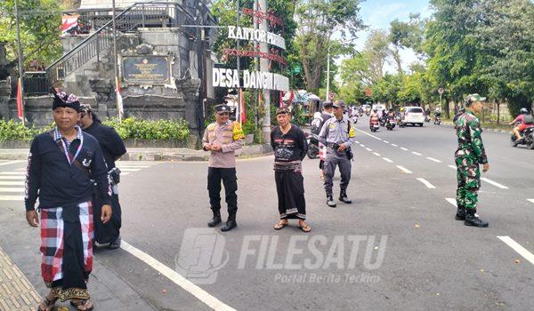 Bhabinkamtibmas dan Babinsa Laksanakan Pengamanan