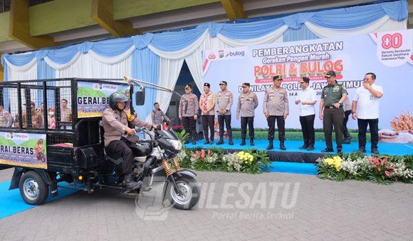 Gerakan Pangan Murah Polri di Sidoarjo
