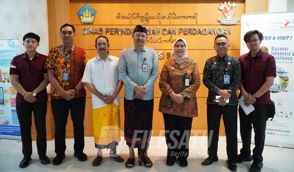 Kanwil Kemenkum Bali Jalin Sinergi dengan Disperindag Bali