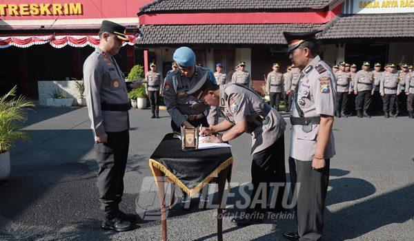 Kapolres Jember Pimpin Sertijab