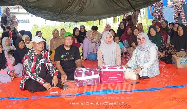 LMP Jabar Bantu Korban Terdampak Gempa Bumi di Karawang