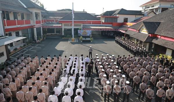 Polres Jember Gelar Upacara Hari Juang Polri
