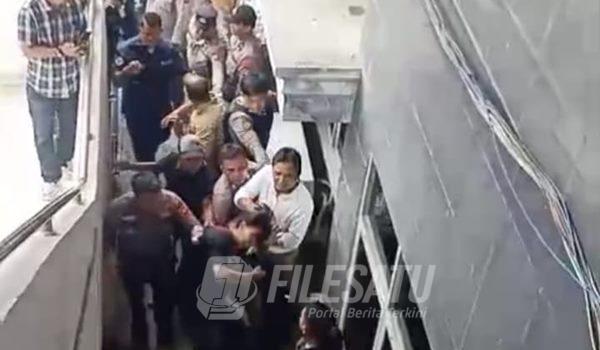 Oknum Anggota DPRD OKU Diduga Lakukan Kekerasan Terhadap Pengunjuk Rasa