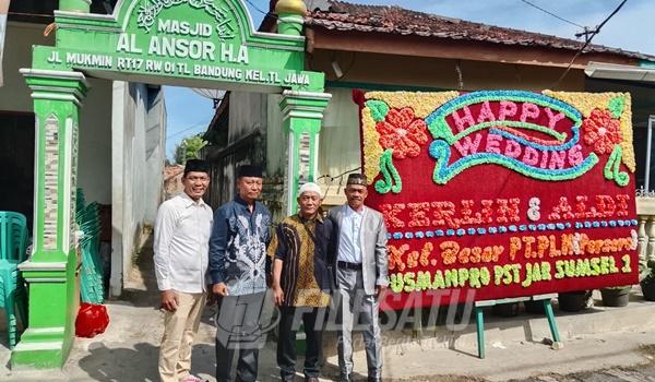Resepsi Pernikahan Kerlin Wijayanti dan Aldi Nopransyah, Dihadiri Keluarga Besar PLN Pusmanpro PST JAR Sumsel 1