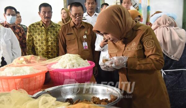 Wabup Sidoarjo Sidak Dapur SPPG Lemahputro dan Sukodono