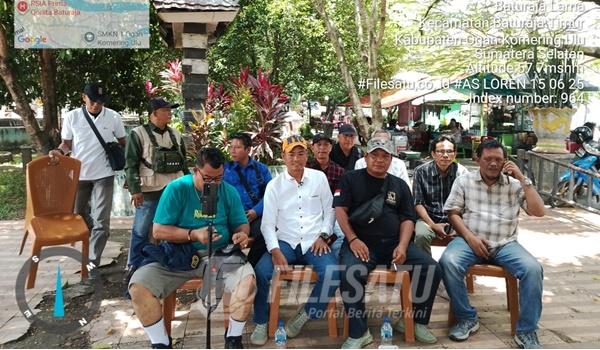 Gabugan Aliansi Masyarakat dan Media Menyampaikan Sikap Terkait Insiden Di DPRD OKU