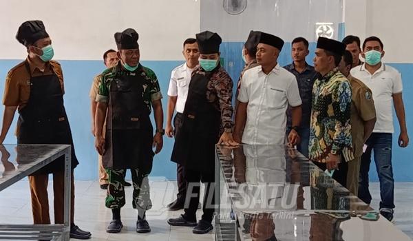 Wabup Sampang cek langsung kesiapan dapur MBG yayasan pendidikan islam Al-Baghdady di Desa Tanggumong