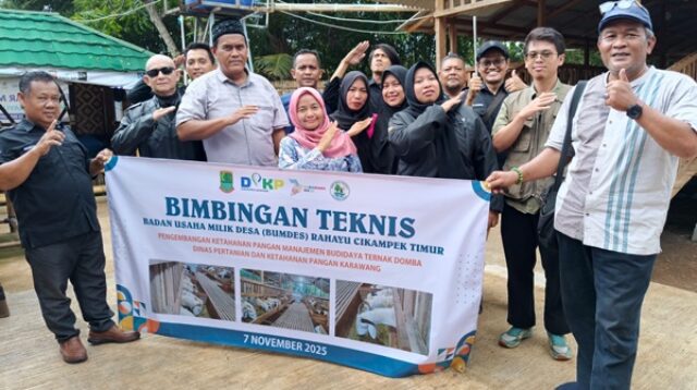 BUMDes Rahayu Gelar Bimtek Peternakan Domba Efektif