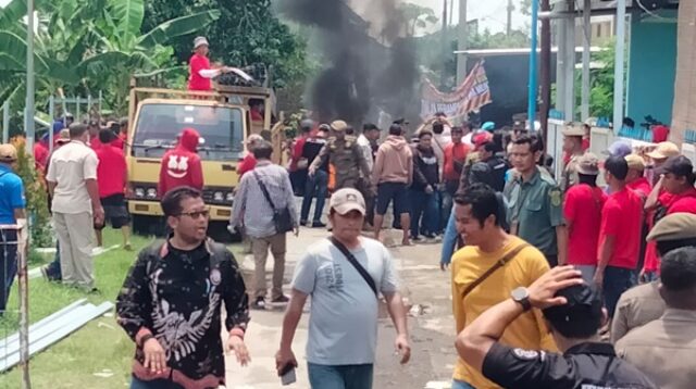 Eksekusi atas lahan seluas 7.798 meter persegi yang telah ditempati puluhan warga