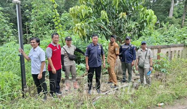 Kegiatan Panitia “A” Aset di Kebun Pembibitan Pertanian Desa Bandar Jaya