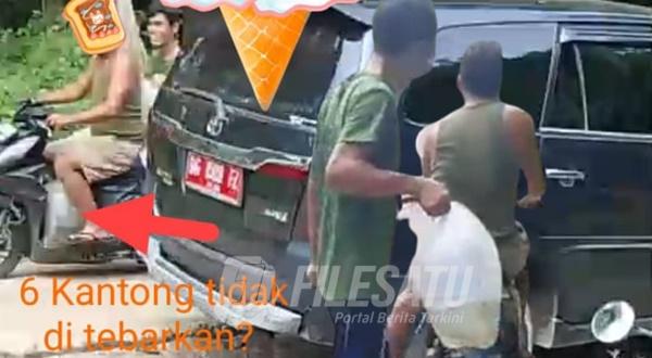 Penebaran Bibit Ikan 14 Kantong di Sungai Lengkiti Desa Pajar Bulan Menggunakan Anggaran APBD 2025