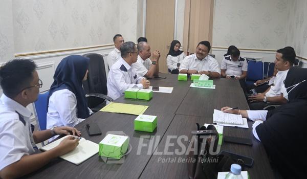 Rapat Koordinasi Penataan Aset Perumda Tirta Raja di Kabupaten OKU
