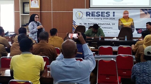 Reses I Anggota DPRD Jabar Hj. Sri Rahayu Agustina, SH