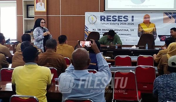 Reses I Anggota DPRD Jabar Hj. Sri Rahayu Agustina, SH