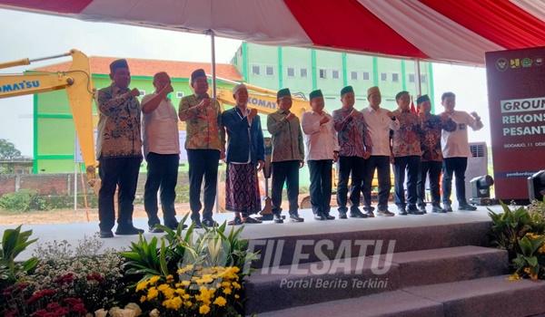 Groundbreaking Pembangunan Ulang Ponpes Al Khoziny