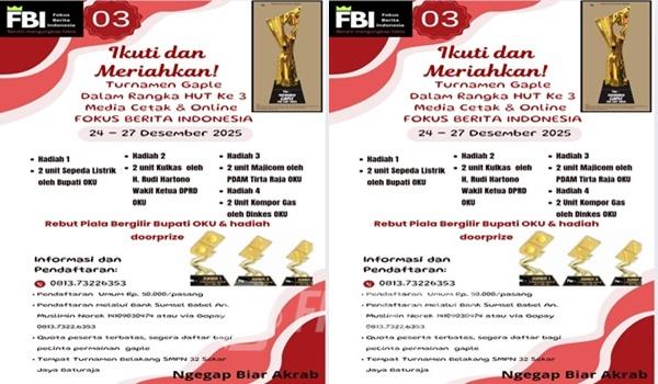 Turnamen Gaple FBI Cup 2025