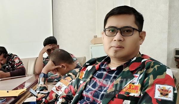 Wakil Ketua Laskar Merah Putih Jawa Barat (LMP Mada Jabar), Andri Kurniawan,