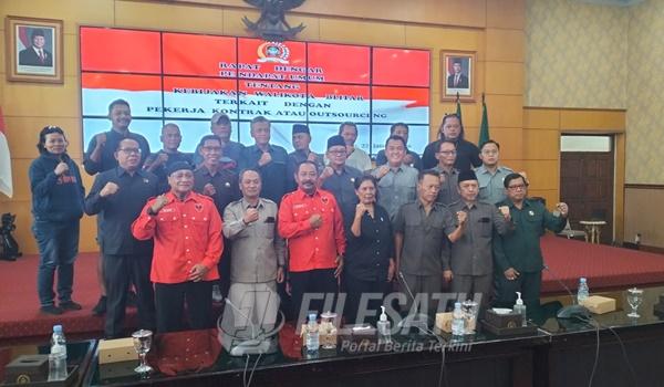 DPRD Kota Blitar Terima Hearing Ormas GPN