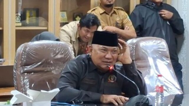 Ketua Komisi I DPRD Kabupaten Karawang, Saepudin Zuhri,