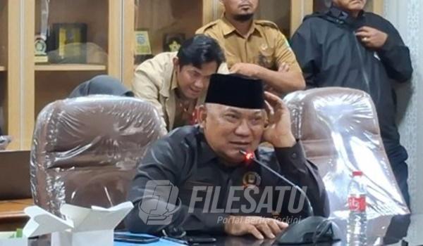 Ketua Komisi I DPRD Kabupaten Karawang, Saepudin Zuhri,