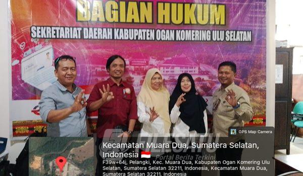 LBH GERADIN Baturaja Kunjungi Pemkab OKU Selatan