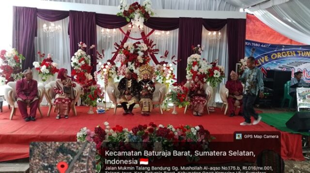 Resepsi Pernikahan Apriyanti dan Sapta Wijaya