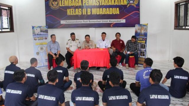 Sosialisasi Hukum di Lapas Kelas IIB Muaradua oleh LBH GERADIN Baturaja