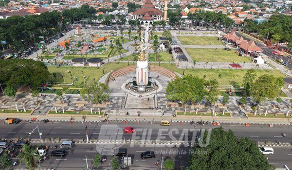 Wajah Baru Alun-Alun Jadi Kado Spesial Pembangunan Sidoarjo