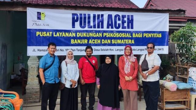Yayasan Pulih Aceh Bekali Relawan Keterampilan Psikososial Pascabencana
