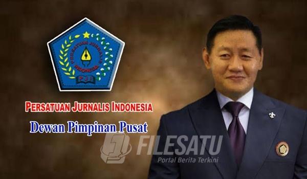 Ketua Umum Persatuan Jurnalis Indonesia (PJI), Hartanto Boechori